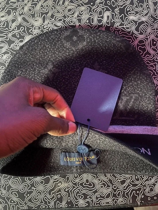 Louis Vuitton Black Beanie - Picture 3 of 3